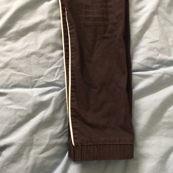 ASOS Black skinny joggers with white piping - Picture 2 of 3